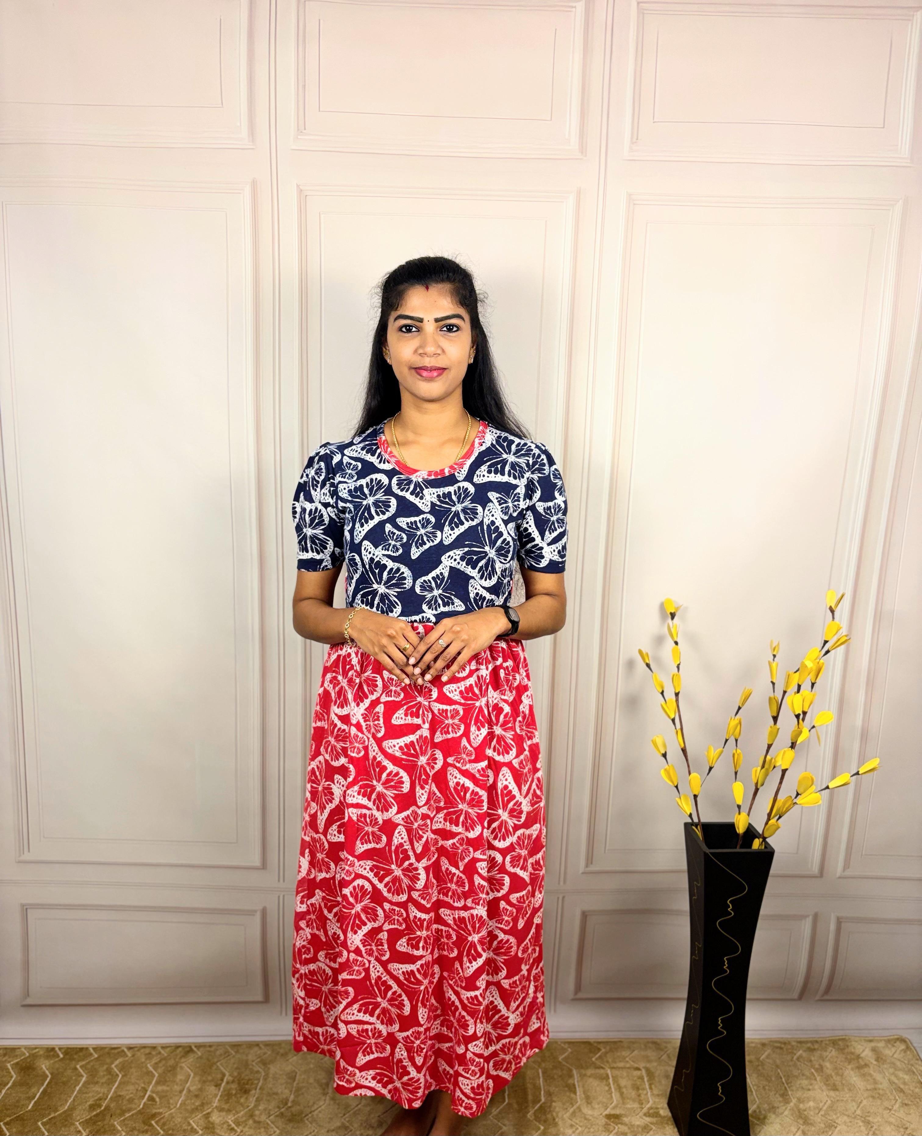 Butterfly BlueRuby Zipless Maternity Wear