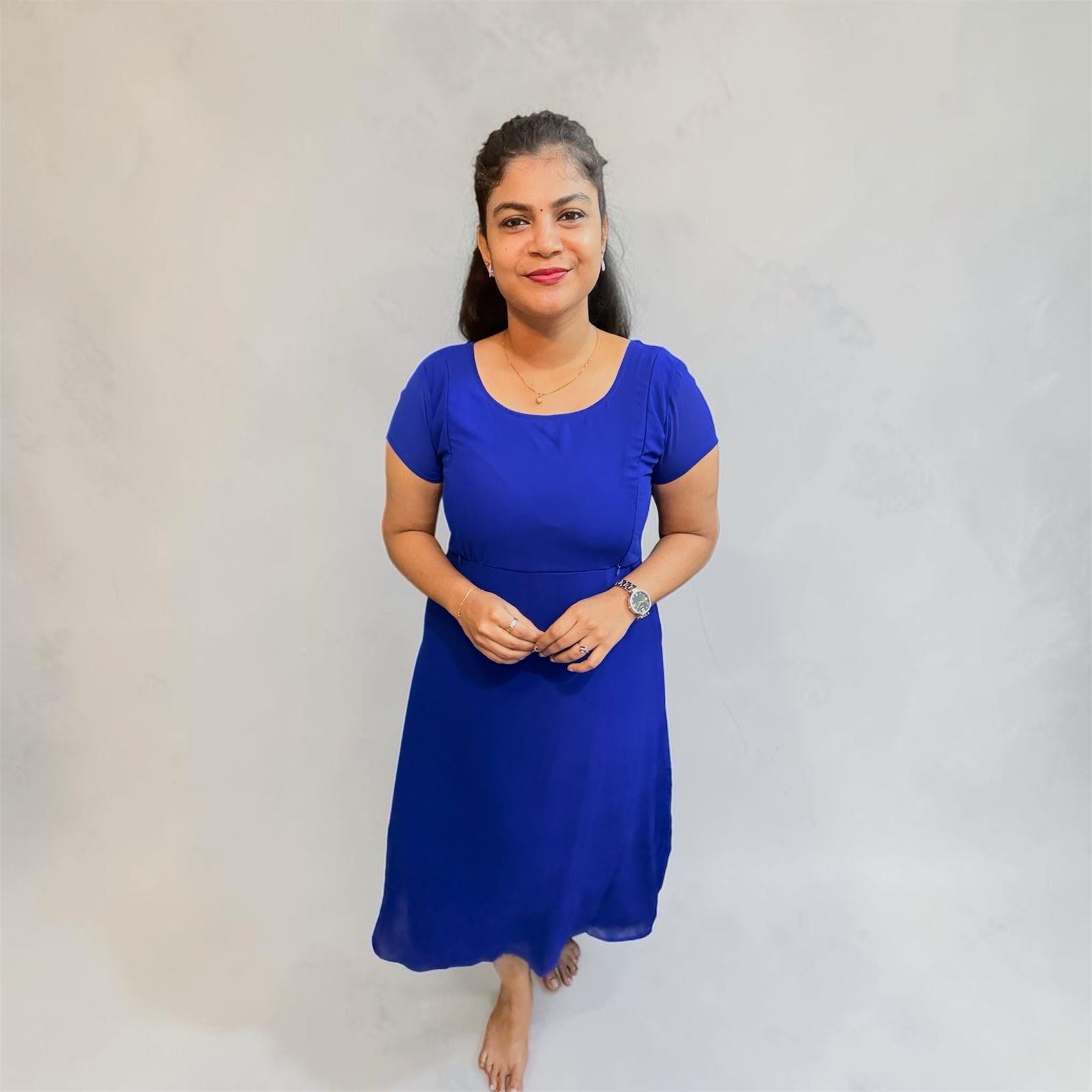 Overjacket dress- Feeding-friendly