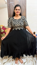 Black feeding frock