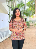 Melody Muse Printed Short Kurti