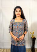 Blue Short kurti